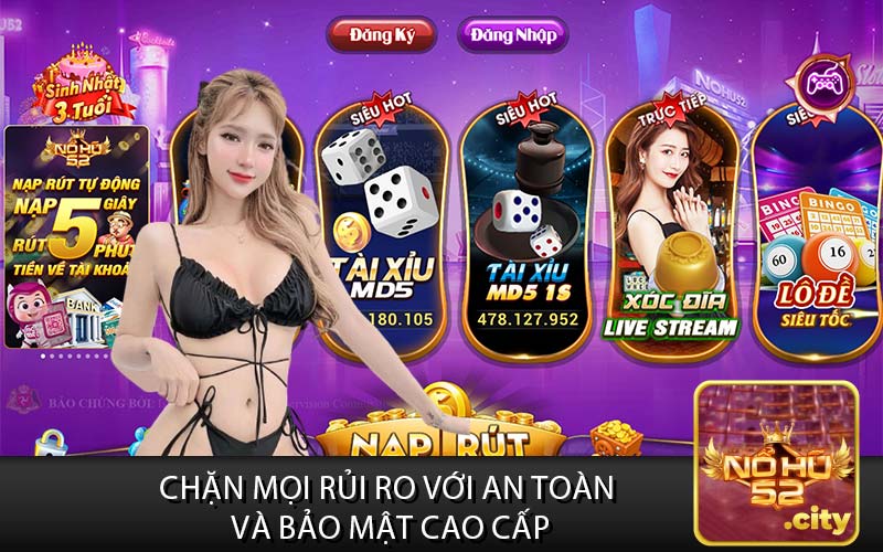 Chặn Mọi Rủi Ro với An Toàn
 và Bảo Mật Cao Cấp