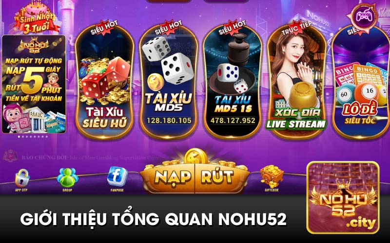 Giới Thiệu Tổng Quan Nohu52
